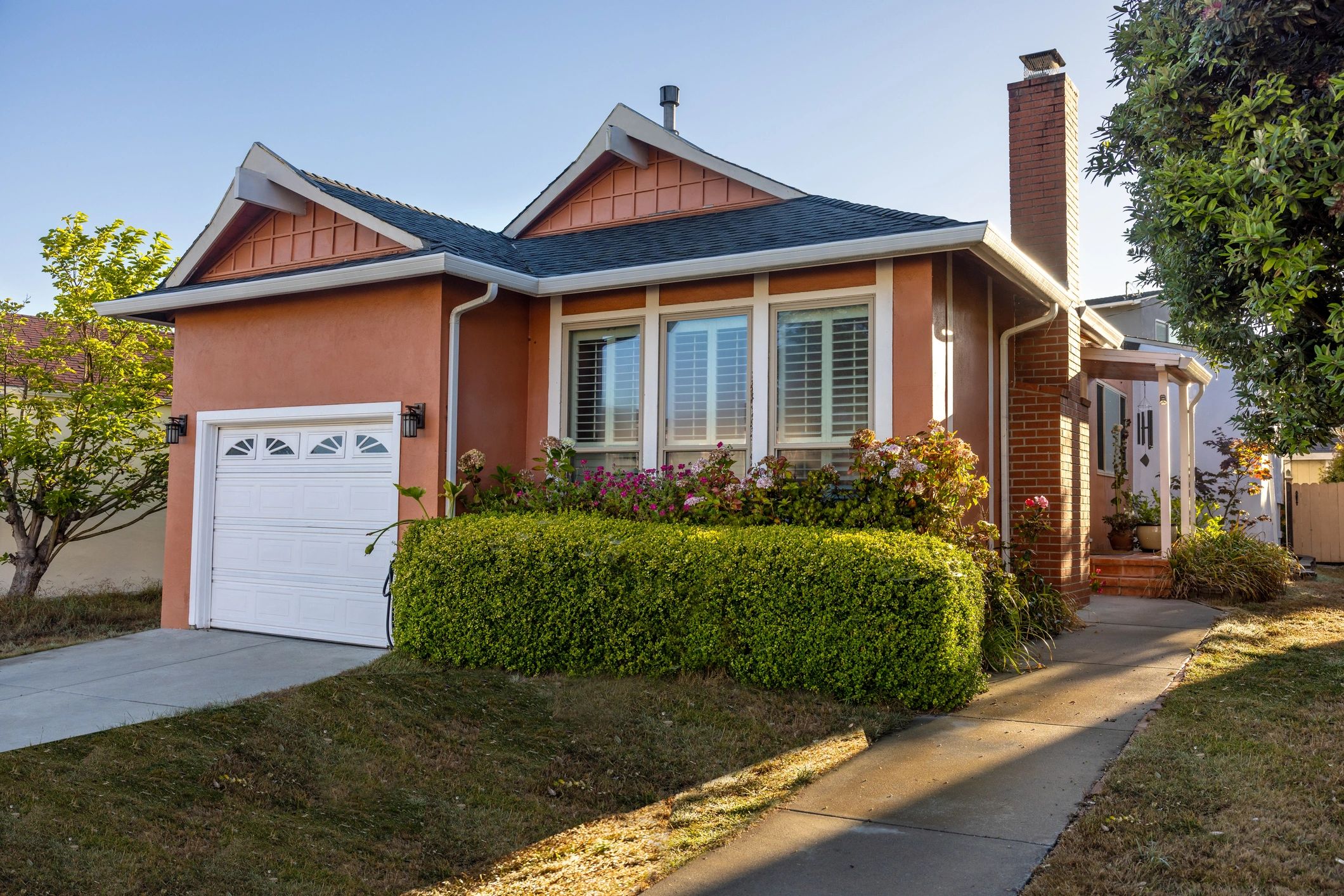 modern rental property exterior